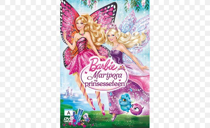 Barbie Mariposa Barbie: Fairytopia Film DVD, PNG, 500x500px, Barbie, Adventure Film, Barbie As Rapunzel, Barbie Fairytopia, Barbie In Princess Power Download Free