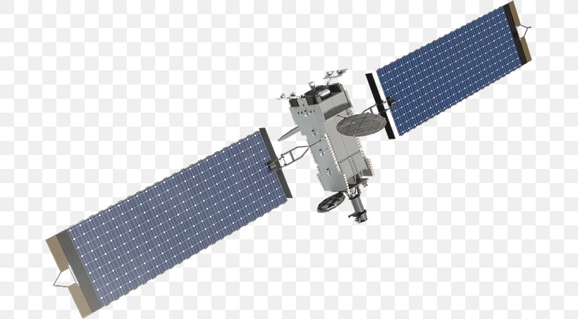 Communications Satellite GPS Satellite Blocks Lockheed Martin A2100, PNG, 691x453px, 3d Computer Graphics, 3d Modeling, 3d Printing, Satellite, Commercial Satellite Download Free