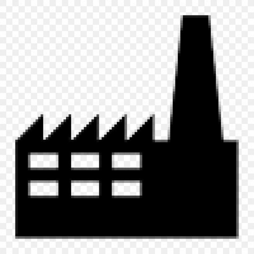 Factory Industry Building, PNG, 1024x1024px, Factory, Architecture, Black And White, Brand, Building Download Free