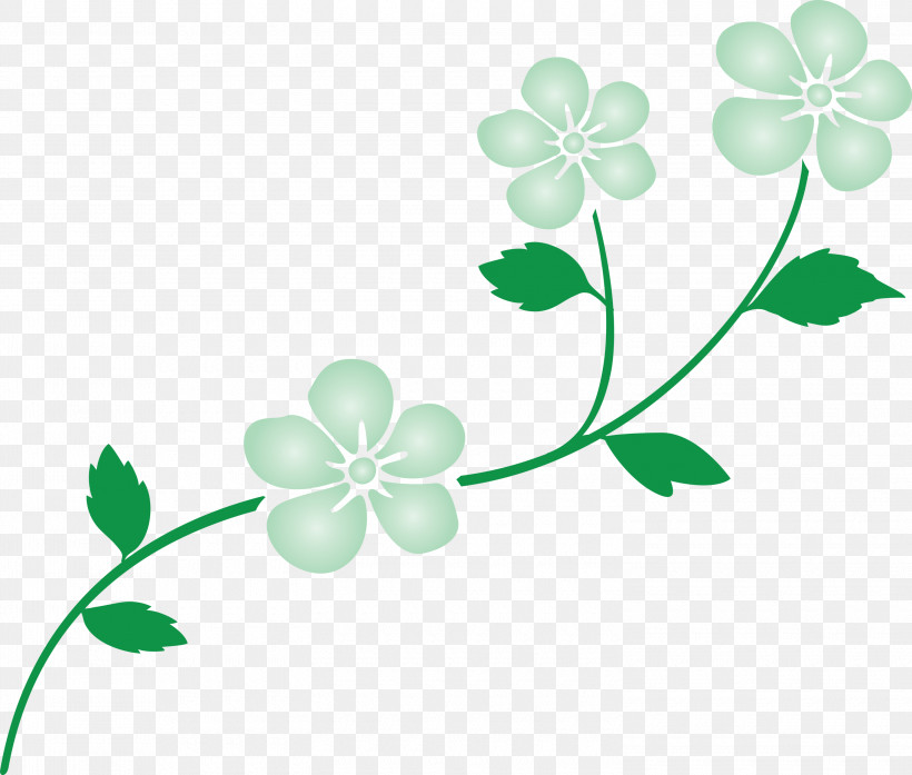 Flower Frame Decoration Frame, PNG, 3000x2551px, Flower Frame, Clover, Decoration Frame, Flower, Leaf Download Free