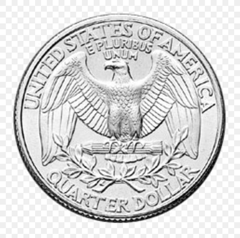 Quarter Coin Penny Clip Art Png 760x814px Quarter Bird Black And White Blog Coin Download Free