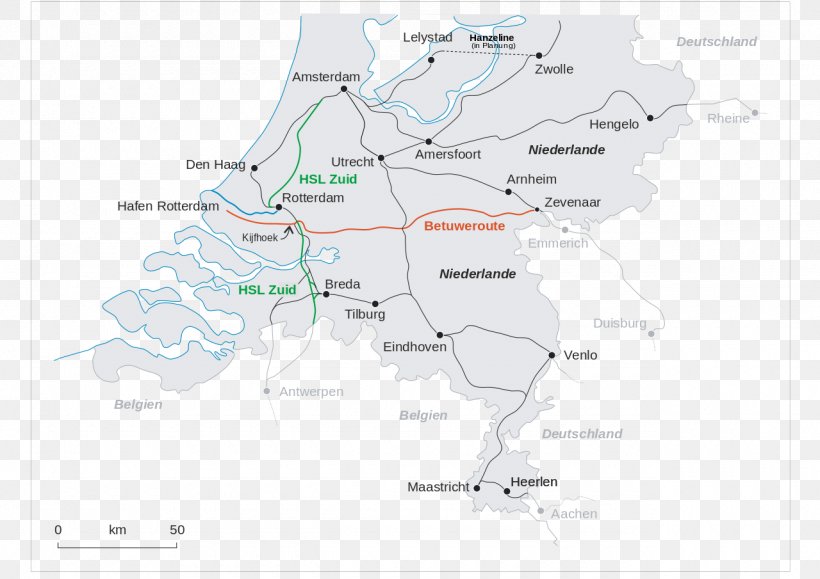 Betuweroute Rail Transport Train Netherlands, PNG, 1280x905px, Rail Transport, Area, Baanvak, Betuwe, Diagram Download Free