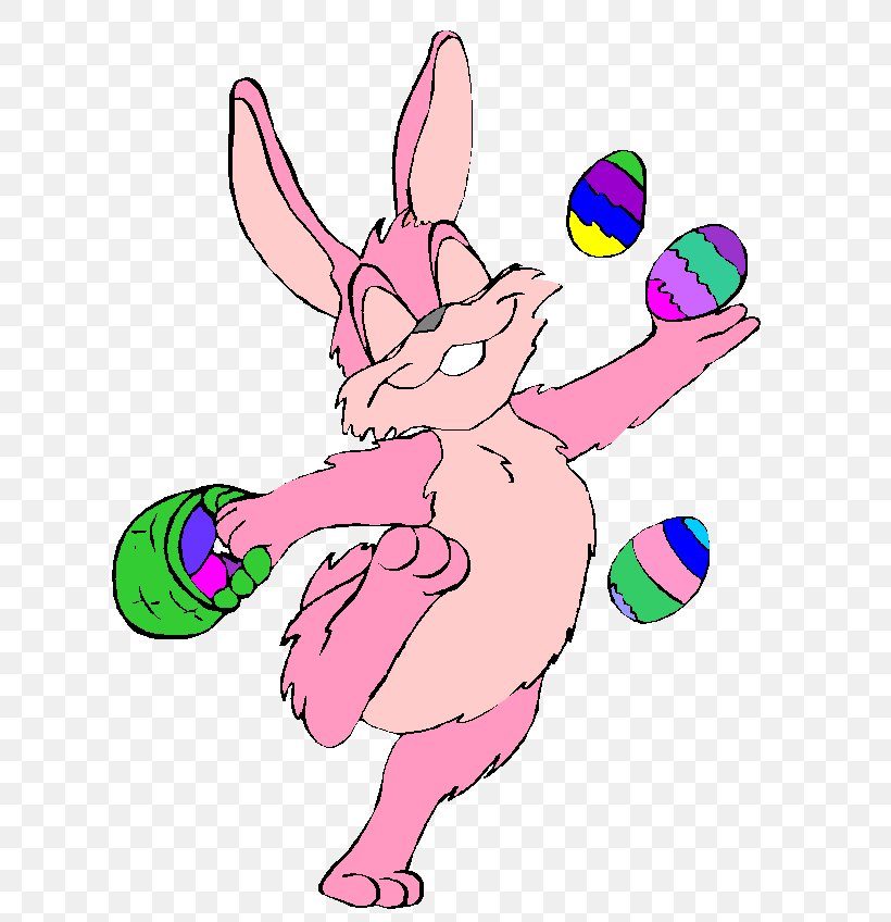 Easter Bunny Jumping Clip Art, PNG, 613x848px, Watercolor, Cartoon, Flower, Frame, Heart Download Free