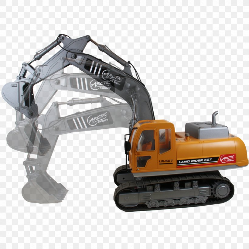 Heavy Machinery Radio-controlled Car Truck Vehicle Excavator, PNG, 1200x1200px, Heavy Machinery, Construction, Construction Equipment, Crane, Excavator Download Free