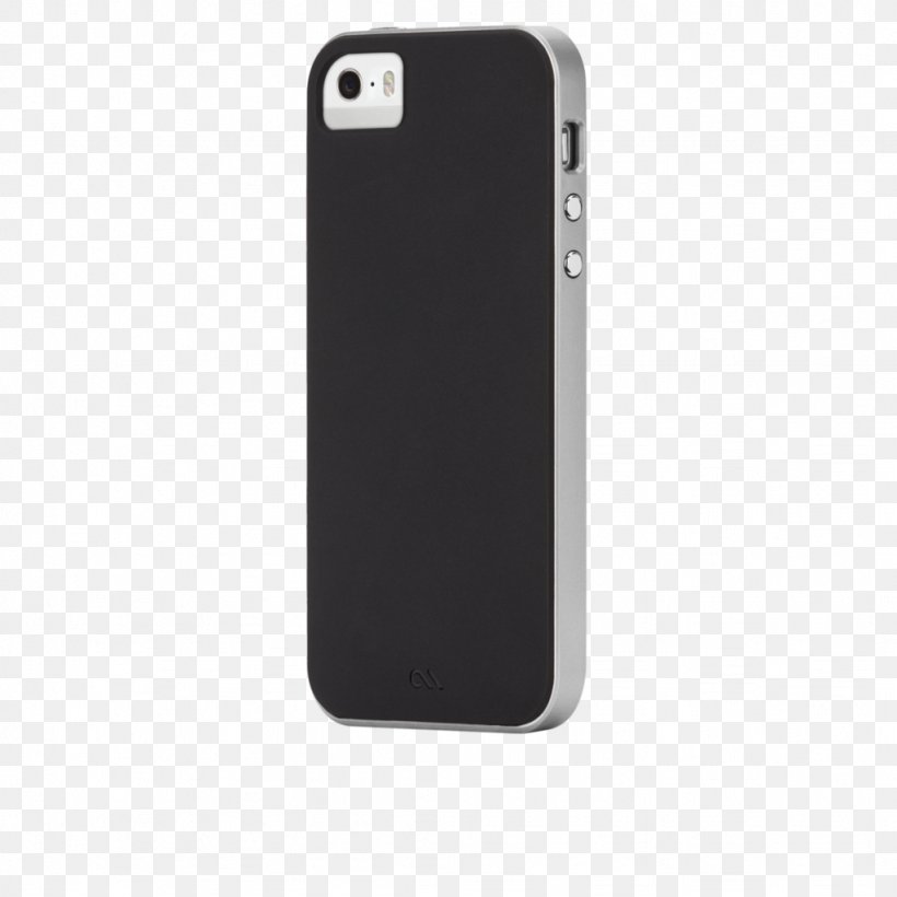 Smartphone Case-Mate Black & Silver Apple Futerał, PNG, 1024x1024px, Smartphone, Apple, Black, Black Silver, Case Download Free