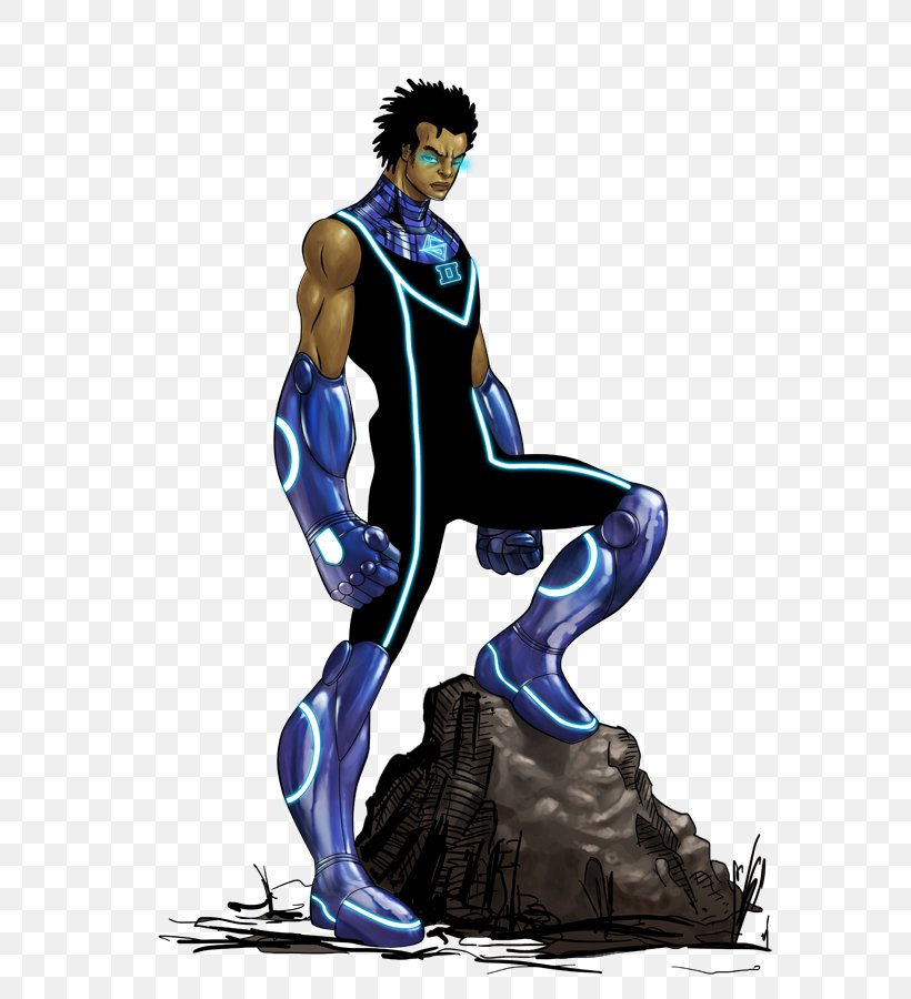 Superhero Lar Gand Black Lightning Comics Character, PNG, 582x900px, Superhero, Alternative Comics, Art, Black Lightning, Character Download Free