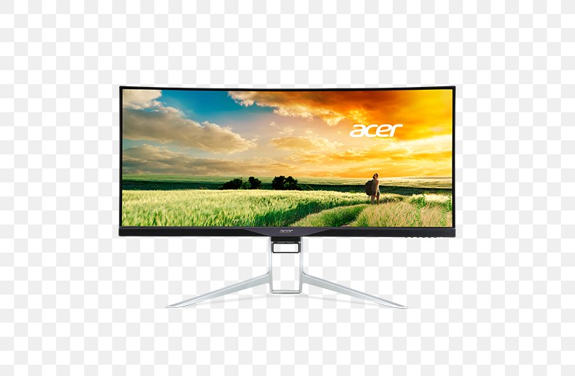 Predator X34 Curved Gaming Monitor Computer Monitors Acer XR341CK 21:9 Aspect Ratio FreeSync, PNG, 536x536px, 219 Aspect Ratio, Predator X34 Curved Gaming Monitor, Acer, Acer Aspire Predator, Computer Monitor Download Free