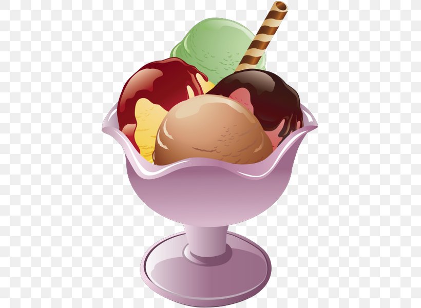 Sundae Ice Cream Cones Clip Art, PNG, 441x600px, Sundae, Chocolate, Chocolate Ice Cream, Cream, Dairy Product Download Free