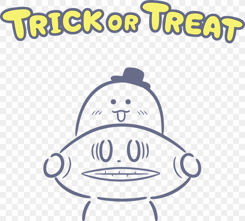 Emoticon, PNG, 2999x2698px, Trick Or Treat, Behavior, Biology, Cartoon, Emoticon Download Free