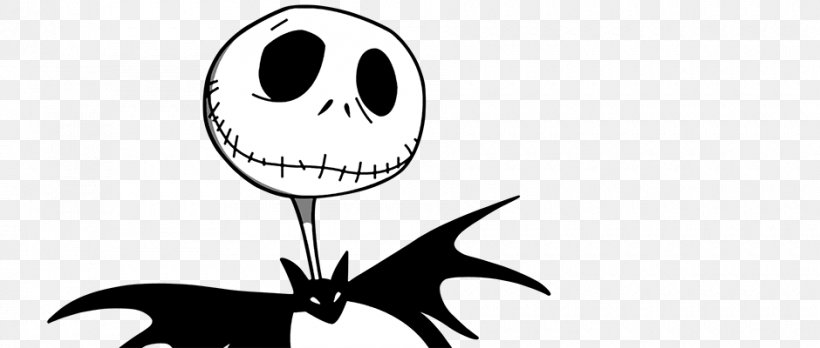 Jack Skellington Oogie Boogie YouTube Drawing Clip Art, PNG, 940x400px, Jack Skellington, Art, Artwork, Black, Black And White Download Free