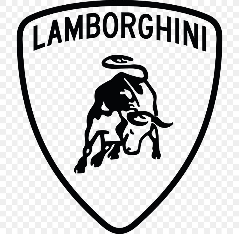 Lamborghini Aventador Car Ferrari Logo, PNG, 706x800px, Lamborghini, Area, Artwork, Black, Black And White Download Free