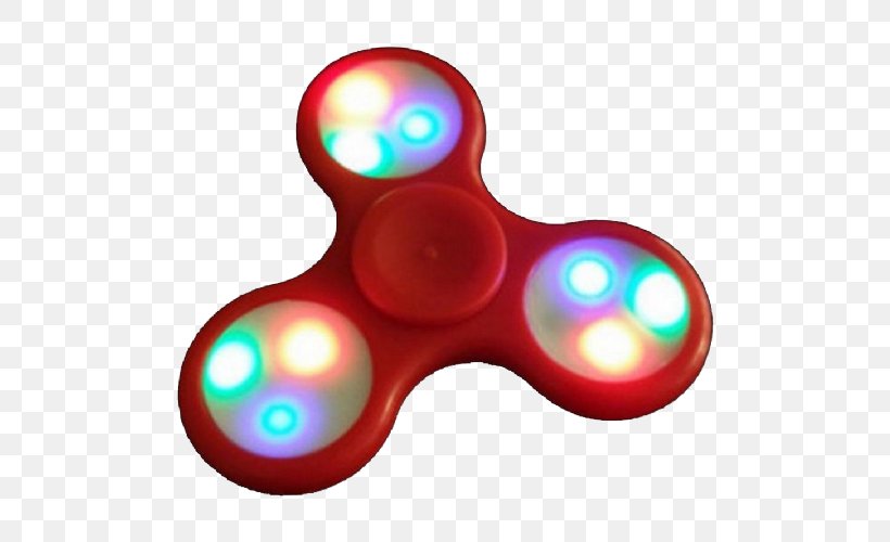 Light-emitting Diode Fidget Spinner Toy Lighting, PNG, 500x500px, Light, Ceramic, Color, Fidget Spinner, Fidgeting Download Free