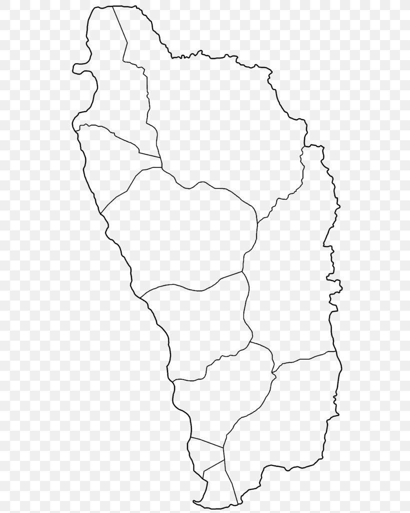 Blank Map Of Dominica Parishes Of Dominica Blank Map Flag Of Dominica Google Maps, Png,  584X1024Px, Map, Area, Black And