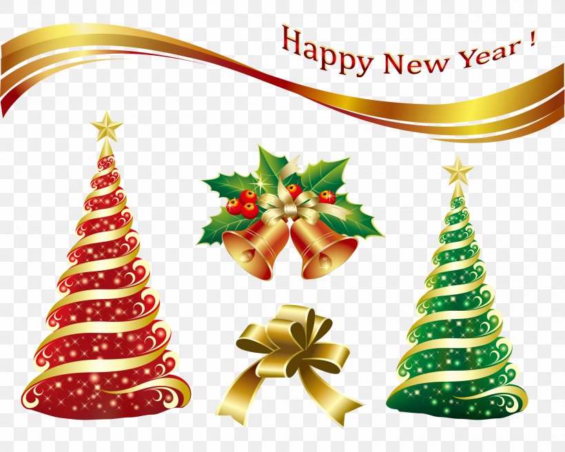 Christmas Tree Christmas Ornament Christmas Card Clip Art, PNG, 2500x2000px, Santa Claus, Animation, Christmas, Christmas Decoration, Christmas Ornament Download Free