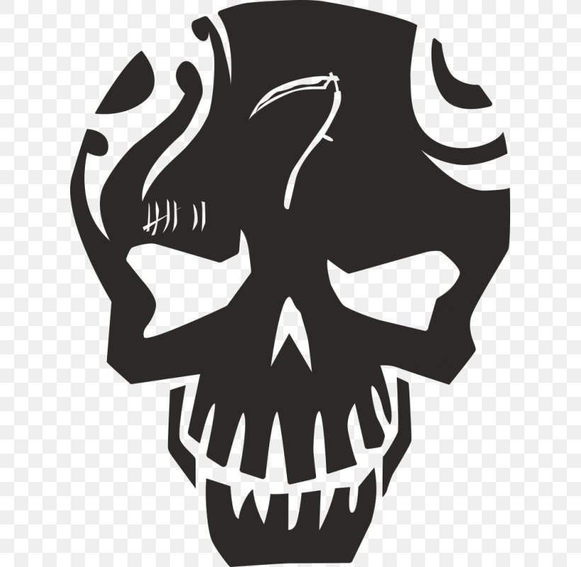 Rick Flag Harley Quinn Enchantress Joker Deadshot, PNG, 800x800px, Rick Flag, Black, Black And White, Bone, Dc Comics Download Free