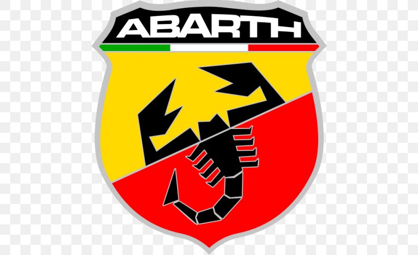 Abarth Car Decal Fiat Sticker, PNG, 500x500px, Abarth, Bumper Sticker, Car, Carlo Abarth, Decal Download Free