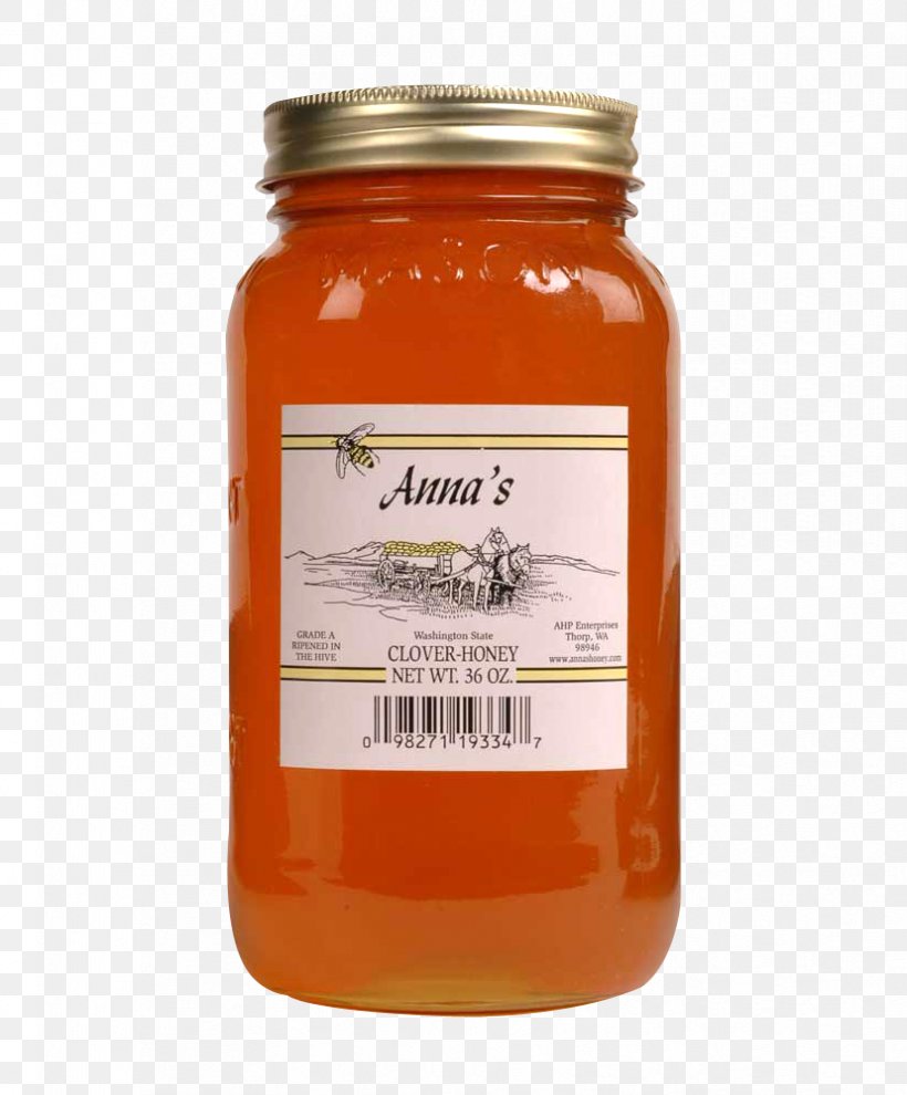 Bee Monofloral Honey Mason Jar, PNG, 828x1000px, Bee, Aluminium Bottle, Bottle, Bottle Cap, Clover Download Free