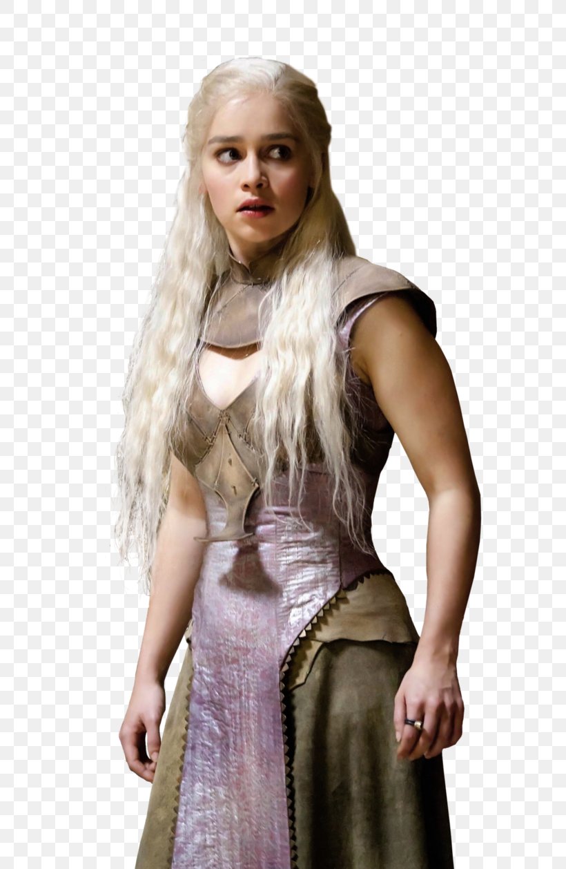 Daenerys Targaryen Emilia Clarke Game Of Thrones Khal Drogo, PNG, 634x1258px, Watercolor, Cartoon, Flower, Frame, Heart Download Free