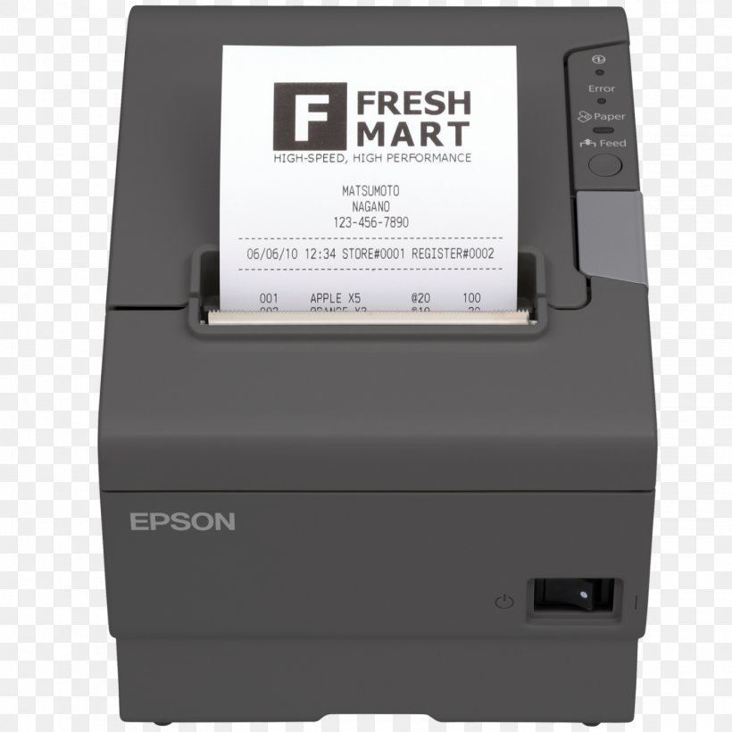 Point Of Sale Printer Epson Thermal Printing, PNG, 1400x1400px, Point Of Sale, Barcode Printer, Device Driver, Electronic Device, Epson Download Free