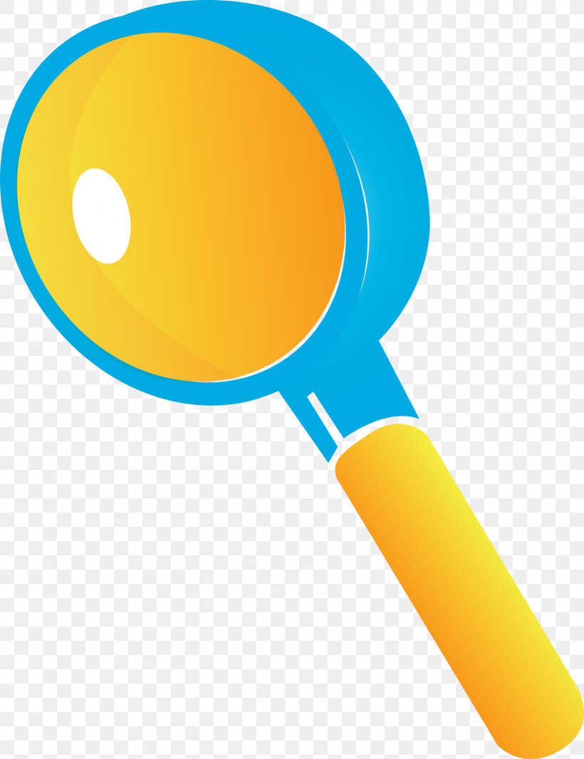 Magnifying Glass Magnifier, PNG, 2306x3000px, Magnifying Glass, Magnifier, Yellow Download Free