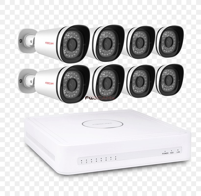 Network Video Recorder Power Over Ethernet IP Camera Foscam ONVIF, PNG, 800x800px, Network Video Recorder, Camera, Closedcircuit Television, Digital Video Recorders, Display Resolution Download Free