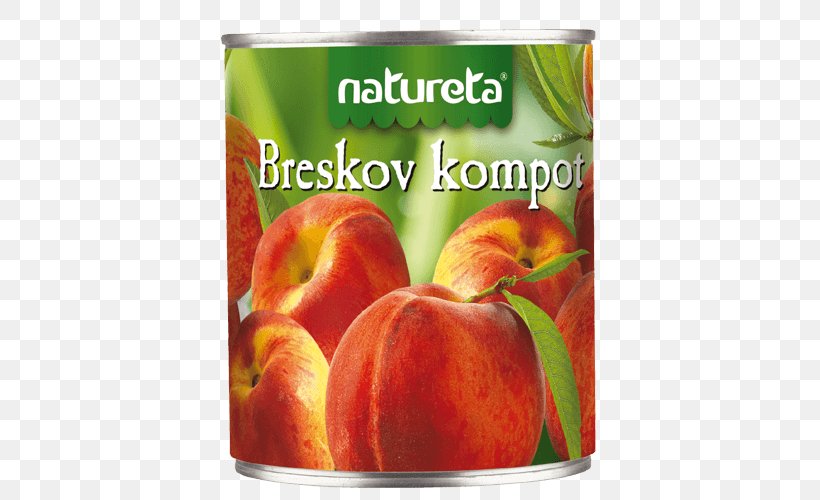 Peach Eta Kamnik D.o.o. Kompot Compote, PNG, 500x500px, Peach, Apple, Compote, Diet Food, Eta Download Free