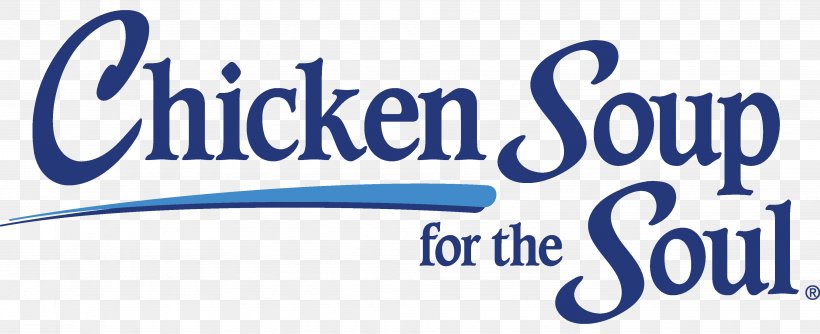 Logo Chicken Soup For The Soul Brand, PNG, 3882x1584px, Logo, Area, Blue, Brand, Chicken Soup Download Free