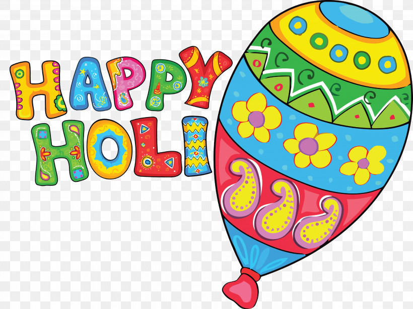 Happy Holi, PNG, 3000x2251px, Happy Holi, Balloon, Geometry, Line, Mathematics Download Free