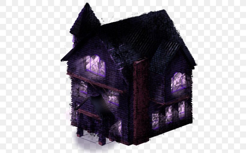 Haunted House, PNG, 512x512px, House, Cottage, Halloween, Haunted House, Iconfactory Download Free