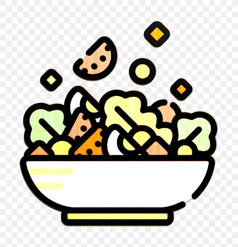 Salad Icon Food And Restaurant Icon, PNG, 1192x1238px, Salad Icon, Bowl, Cuisine, Dairy Product, Fast Food Download Free