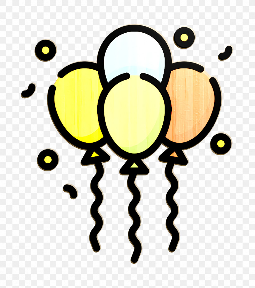 Balloon Icon Night Party Icon, PNG, 1096x1238px, Balloon Icon, Aesthetics, Line Art, Logo, Night Party Icon Download Free