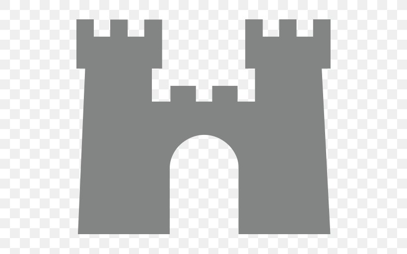 Castle Emoji Symbol, PNG, 512x512px, Castle, Black, Black And White, Brand, Emoji Download Free