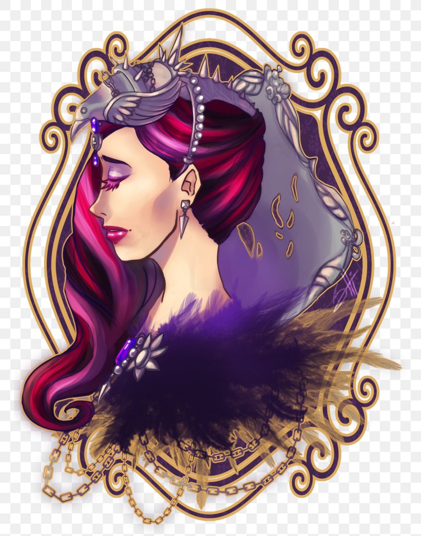 Fan Art Queen Ever After High Drawing, PNG, 766x1044px, Watercolor, Cartoon, Flower, Frame, Heart Download Free