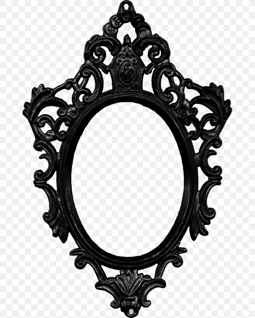 Magic Mirror Picture Frames Stock Photography, PNG, 675x1024px, Magic Mirror, Black And White, Glass, House, Makeup Mirror Download Free