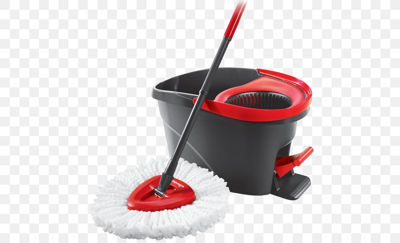 Mop O-Cedar Vileda The Home Depot Cleaning, PNG, 500x500px, Mop, Broom, Bucket, Cleaning, Floor Download Free