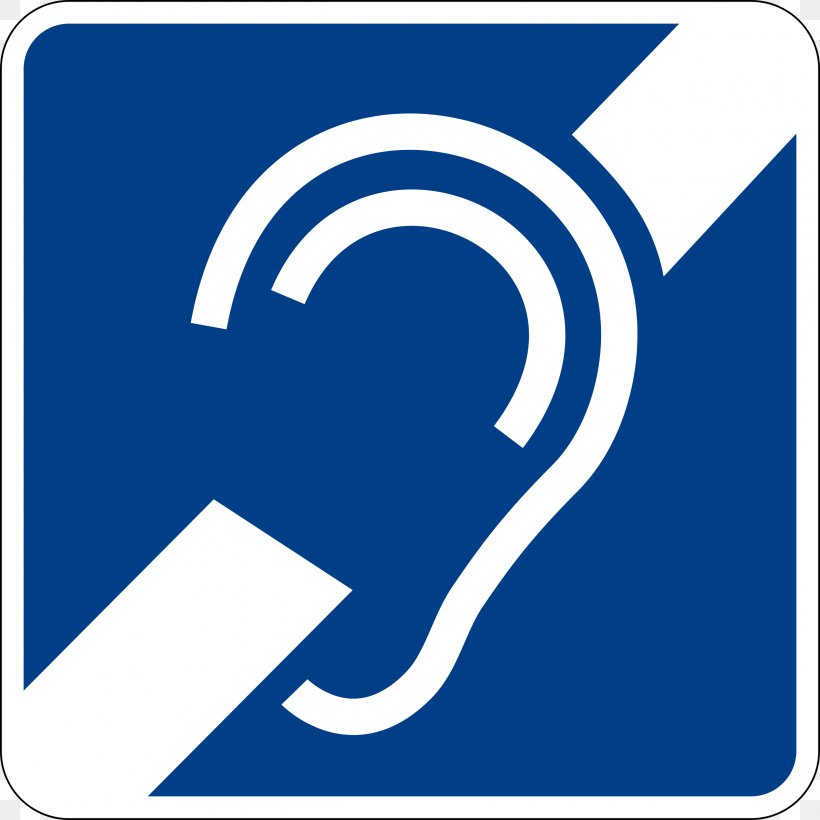 Audio Induction Loop Hearing Aid Sign Hearing Loss, PNG, 2400x2400px, Audio Induction Loop, Accessibility, Area, Audiology, Blue Download Free