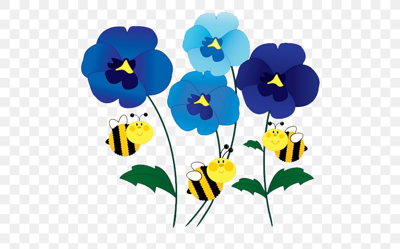Bumblebee Honey Bee Pansy Clip Art, PNG, 512x512px, Bee, Animaatio, Artwork, Beehive, Black Locust Download Free