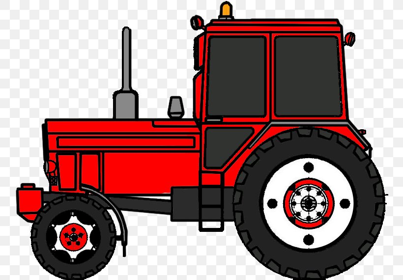 Minsk Tractor Works Traktarny Zavod Belarus MTZ-82, PNG, 762x570px, Tractor, Agricultural Machinery, Automotive Design, Belarus, Drawing Download Free