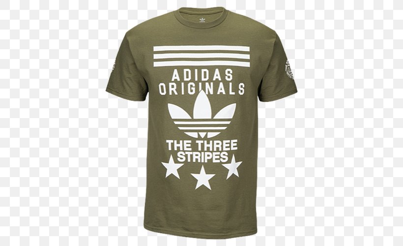 T-shirt Adidas Originals Logo Sleeve, PNG, 500x500px, Tshirt, Active Shirt, Adidas, Adidas Originals, Brand Download Free