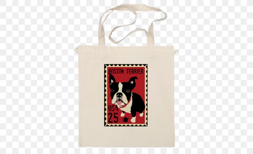 T-shirt Handbag Printio Online Shopping IPhone, PNG, 500x500px, Tshirt, Artikel, Bag, Boston Terrier, Dog Like Mammal Download Free
