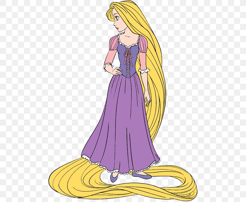 Tangled: The Video Game Rapunzel Flynn Rider Gothel Clip Art, PNG, 504x676px, Watercolor, Cartoon, Flower, Frame, Heart Download Free