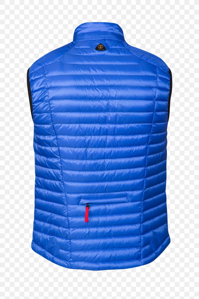 Gilets Sleeve Product, PNG, 1000x1500px, Gilets, Blue, Cobalt Blue, Electric Blue, Outerwear Download Free