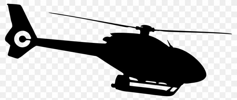 Helicopter Clip Art Bell UH-1 Iroquois Silhouette Sikorsky UH-60 Black Hawk, PNG, 1000x424px, Helicopter, Aircraft, Art, Aviation, Bell Uh1 Iroquois Download Free