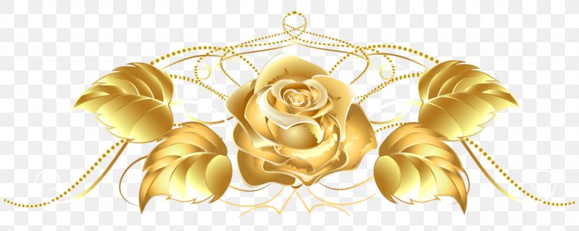 Rose Desktop Wallpaper Clip Art, PNG, 1280x512px, Rose, Floristry, Gold, Jewellery, Metal Download Free