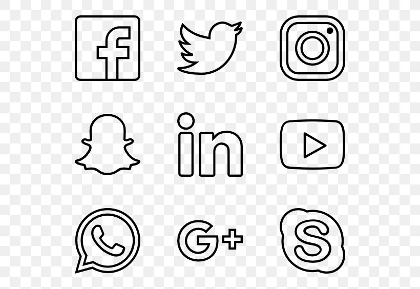 Social Media Icons, PNG, 600x564px, Email Attachment, Area, Art, Backpacker Hostel, Black Download Free