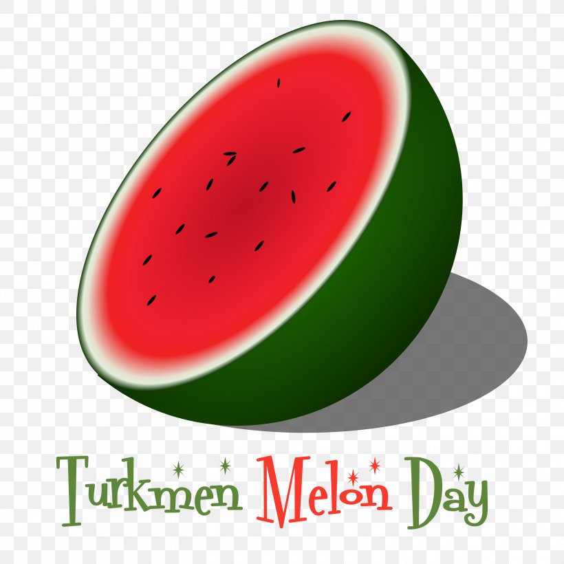 2018 Turkmen Melon Day., PNG, 3000x3000px, Watermelon, Art, Citrullus, Cucumber Gourd And Melon Family, Food Download Free