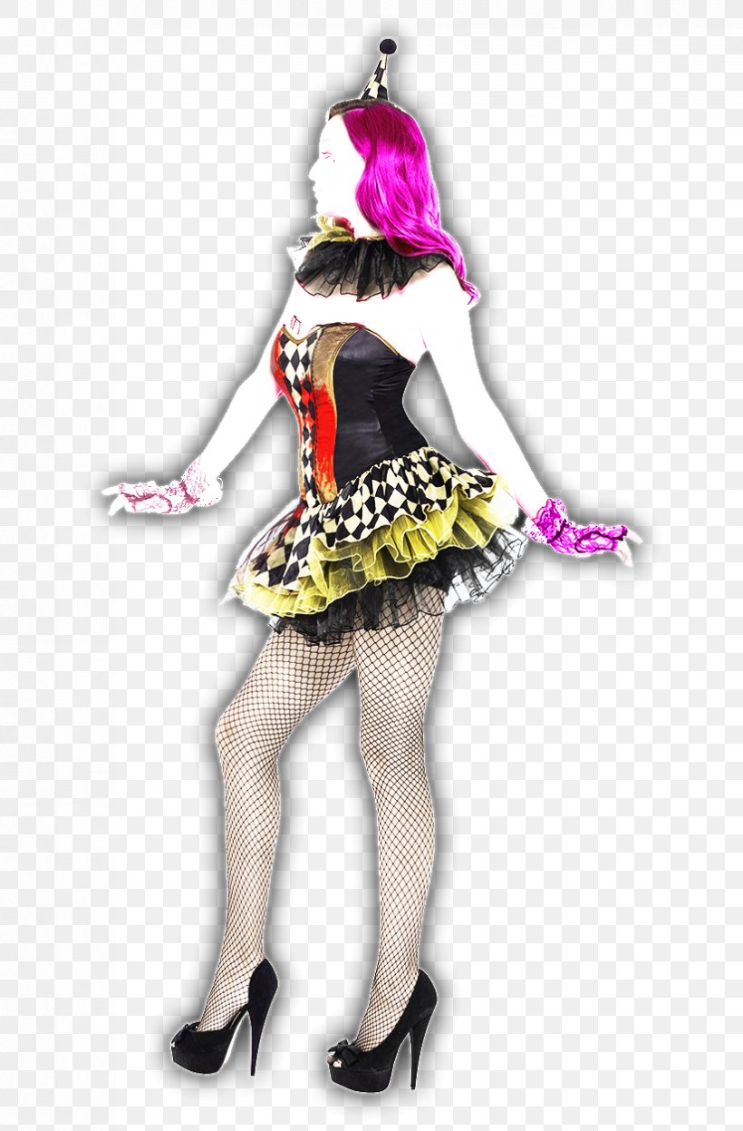 Just Dance 2018 Just Dance 2016 Just Dance 2015 Just Dance 4, PNG, 824x1254px, Just Dance, Character, Circus, Clown, Costume Download Free
