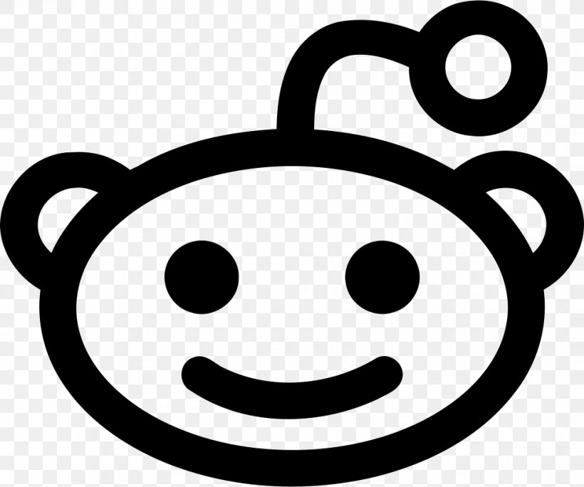 Reddit Logo, PNG, 980x818px, Reddit, Black And White, Emoticon, Face, Facial Expression Download Free
