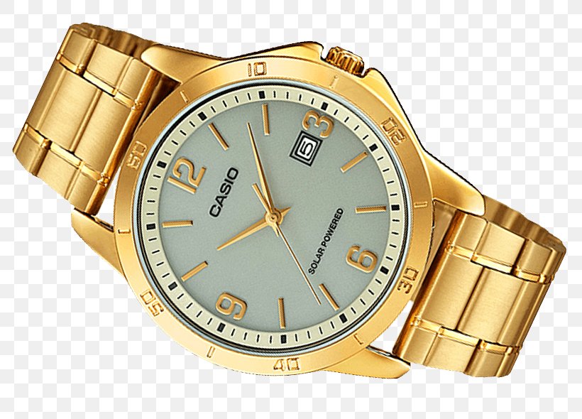 Gold Casio Watch G-Shock Clock, PNG, 820x590px, Gold, Allegro, Analog Watch, Brand, Casio Download Free