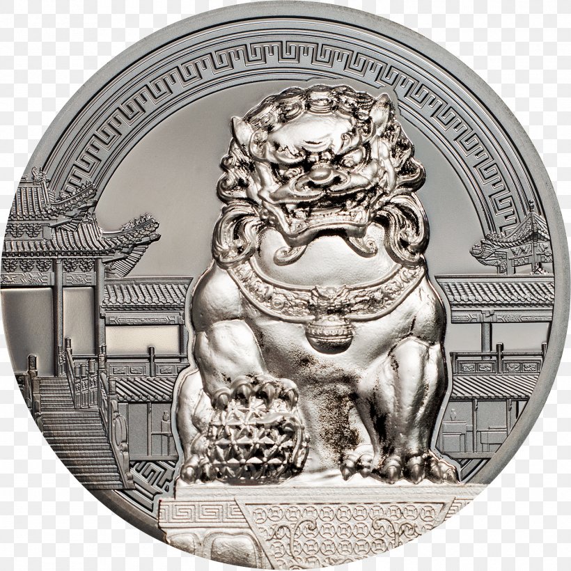 Chinese Guardian Lions Silver Coin, PNG, 1500x1500px, Lion, Apmex, Chinese Guardian Lions, Coin, Coin Set Download Free